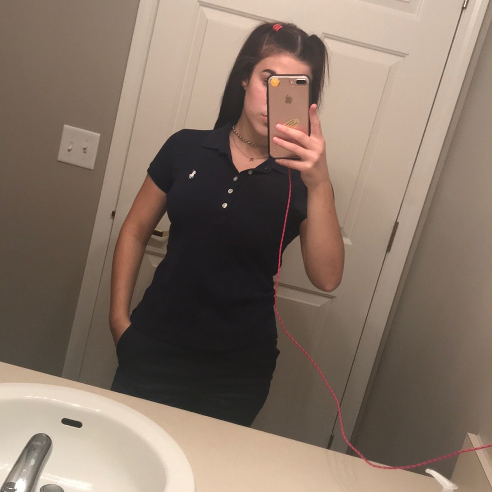 Navy Blue Polo shirt